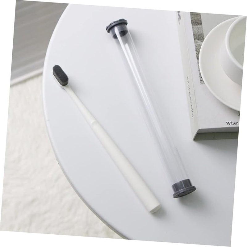 10Pcs Nylon Travel Toothbrushes Soft Bristles Ergonomic Design Compact Tube Packing - Image 5